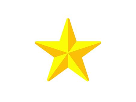 クリスマスアイコン　05　星