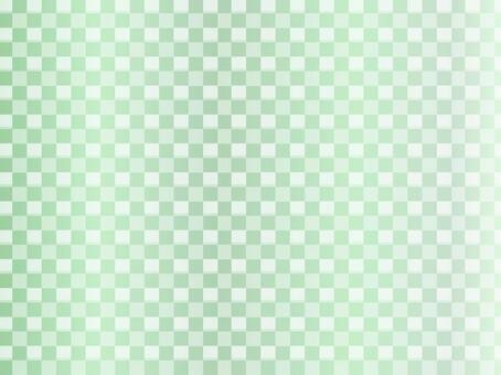 淡いグリーンの市松模様 背景,市松,グラデーション,緑,淡色,和風,パターン,チェック,和柄,バックグラウンドのイラスト素材