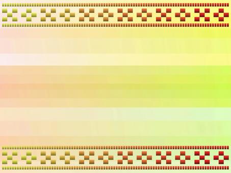 沖縄ミンサー114しま縞グラデーション ミンサー,沖縄,織物,かりゆし,和柄,伝統紋様,琉球,着物,帯,生地のイラスト素材