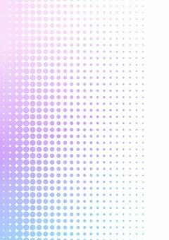 オーロラ色ハーフトーン ドット,模様,パターン,点,丸,柄,かわいい,装飾,カラーハーフトーン,背景のイラスト素材