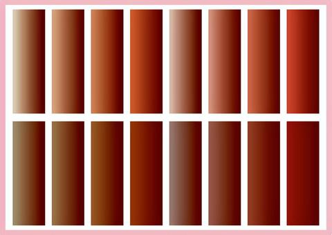 グラデパターン-106 グラデパターン-106 グラデーション,茶色,ブラウン,薄茶色,赤茶色,焦茶色,煉瓦色,小豆色,褐色,栗色のイラスト素材