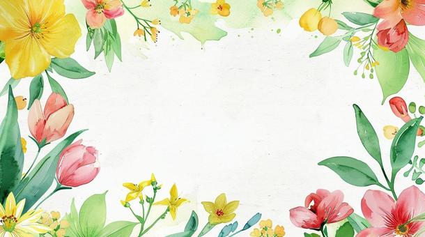 colorful spring flowers, , JPG and PNG