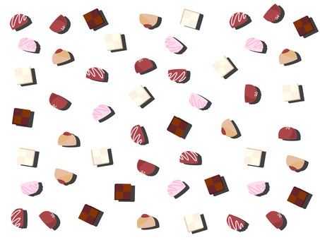 バレンタインラッピング(ホワイト)