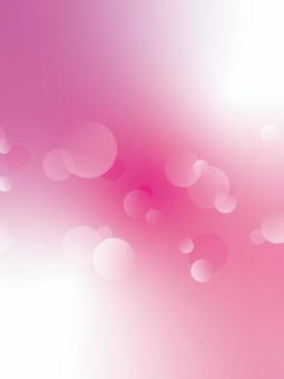 幻想的なピンク色の水玉背景 背景,水玉,ピンク,泡,抽象的,春,グラデーション,水,丸,光のイラスト素材