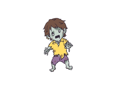 Illustration, zombie, halloween, horror, 