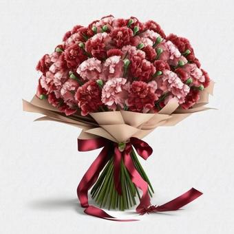 カーネーションの花束⑥