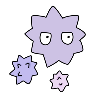 ウイルス ウイルス,病原体,風邪,風邪予防,冬,予防,対策,インフルエンザ,乾燥,コロナのイラスト素材