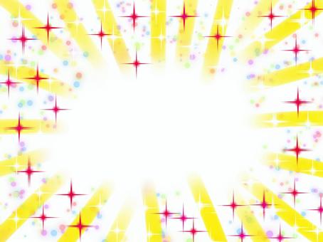 Sparkling concentration line Yellow, glitter, star, concentration line, JPG and PNG