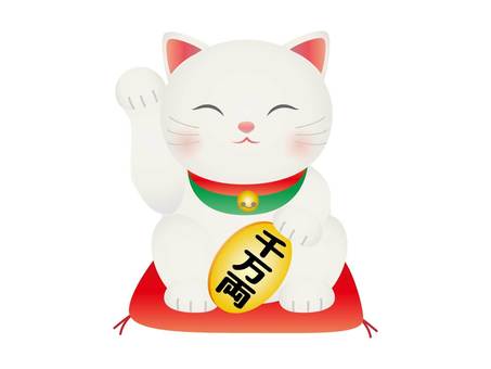 招財貓矢量圖, JPG, PNG 和 AI 招財貓矢量圖, 貓招手, 橢圓形, 好運, JPG, PNG 和 AI