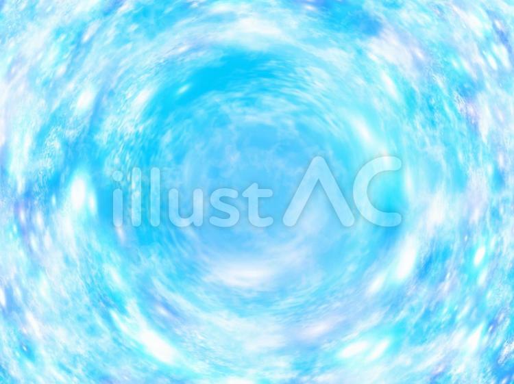 渦潮② 海,空,波のイラスト素材