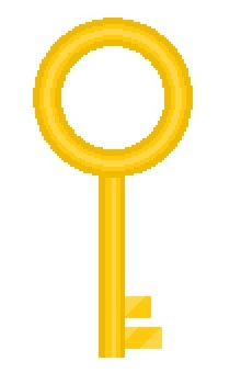 Key of money, key, key, metal, JPG and PNG