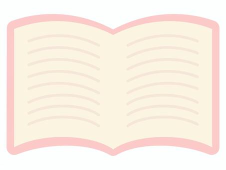 ノート02 ノート,ページ,罫線,本,入学,入学グッズ,入学準備,学用品,文具,文房具のイラスト素材