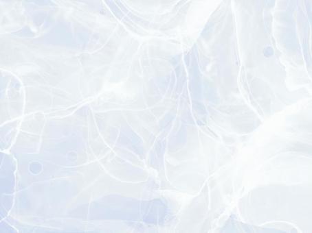 ブルーインクが流れる幻想的な抽象水彩背景 抽象,背景,アート,模様,青,色,インク,水彩,グラデーション,流れのイラスト素材
