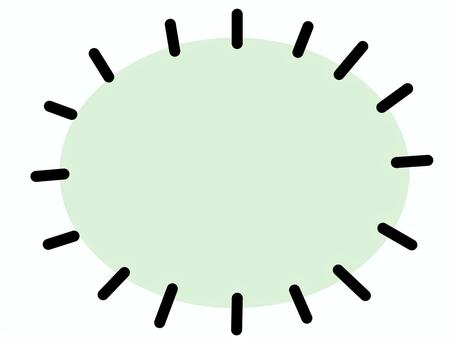 吹き出し②-3 手書き,ふきだし,セリフ,マンガ,ことば,会話,pop,販促,効果,背景のイラスト素材