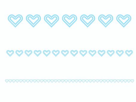 Illustration, heart, line, decoration, 