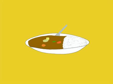 カレー カレー,食べ物,夏野菜,夏,夏野菜カレーのイラスト素材