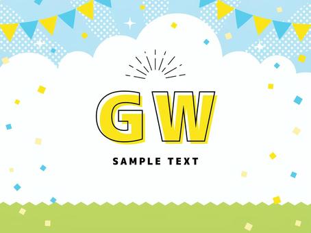 GWや初夏のSALEのバナー背景 gw,ゴールデンウィーク,5月,バナー,背景,キャンペーン,イベント,セール,6月,初夏のイラスト素材