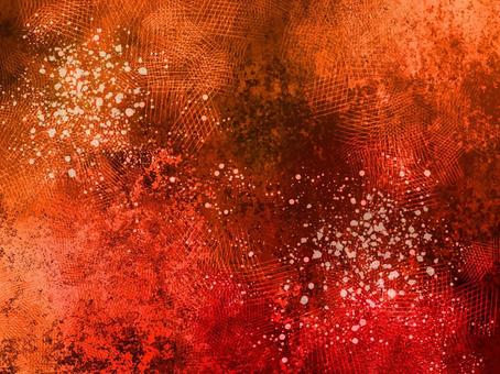 赤とオレンジのビビッドな背景 派手,ビビッド,華やか,鮮やか,キラキラ,背景,ポップ,明るい,かっこいい,おしゃれのイラスト素材