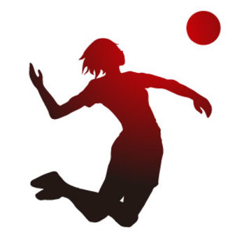女子バレーシルエット バレーボール,バレー,シルエット,サーブ,ジャンプ,スポーツ,球技,女,かっこいい,美しいのイラスト素材