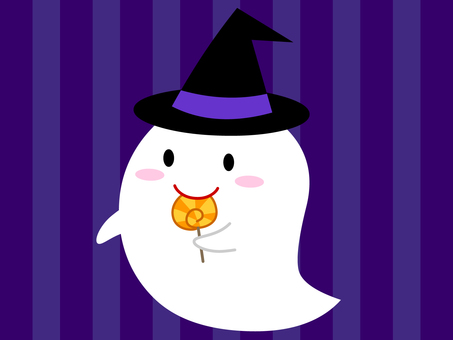 Illustration, halloween, ghost, candy, 