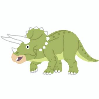 Illustration, triceratops, डायनासोर, सरीसृप, 
