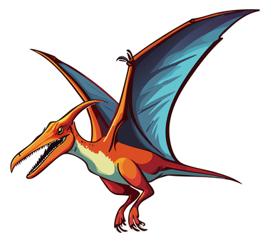 恐竜_プテラノドン_AS0007