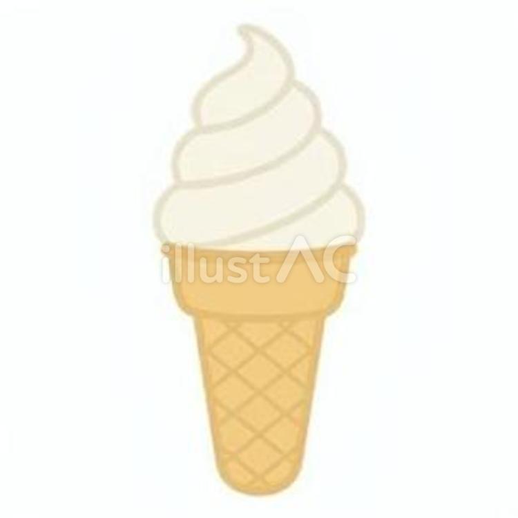 ソフトクリーム ソフトクリーム,アイス,夏のイラスト素材