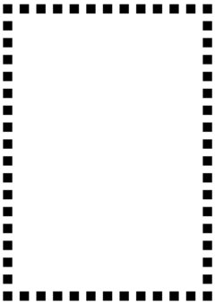 Monochrome simple frame [A4], rahmen, monochrom, einfach, JPG, PNG and AI