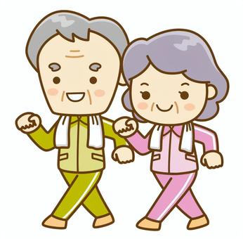 Senior to walk Senior to walk
