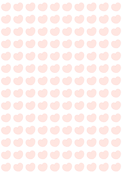 ハート薄ピンク(デフォルメ)の壁紙 ハート,ゆるい,手描き,フリーハンド,デフォルメ,シンプル,かわいい,手書き,ラフ,背景のイラスト素材