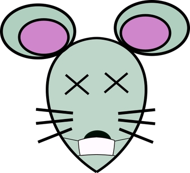 Illustration, mask, a mouse, animal, JPG and PNG