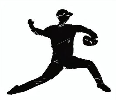野球ピッチャー 野球,ベースボール,プロ野球,高校野球,メジャー,スポーツ,社会人野球,試合,甲子園,選手のイラスト素材