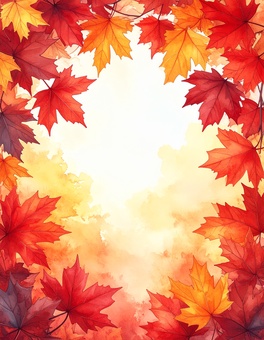 紅葉の背景