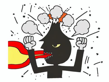 furious person, furious person, loose the temper, indignation, get angry,