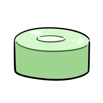 養生テープ　紙テープ 養生テープ,梱包,荷物,荷造り,テープ,日用品,雑貨,小物,アイテム,引っ越しのイラスト素材