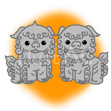狛犬イラスト