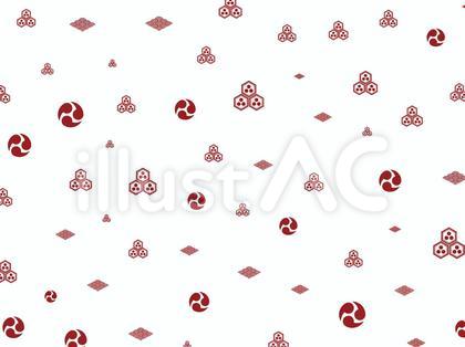 和柄の背景素材
