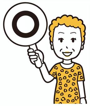  大阪のおばちゃん(黄)-170-バスト