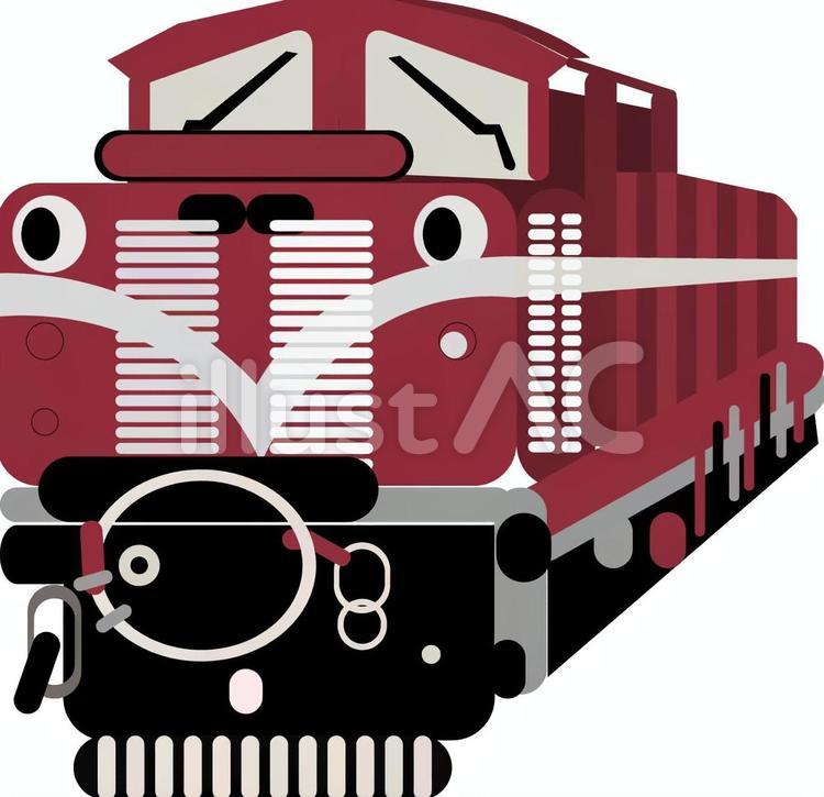 台湾嘉義列車 歴史,ランドマーク,レトロのイラスト素材
