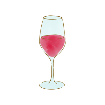 ワイングラス ワイン,グラス,酒,赤ワイン,葡萄酒,お酒,飲み物のイラスト素材