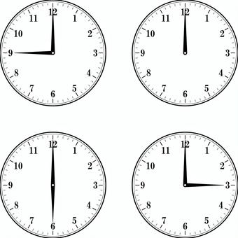 時計のある背景 時計,文字盤,数字,シンプル,モノクロ,背景のイラスト素材