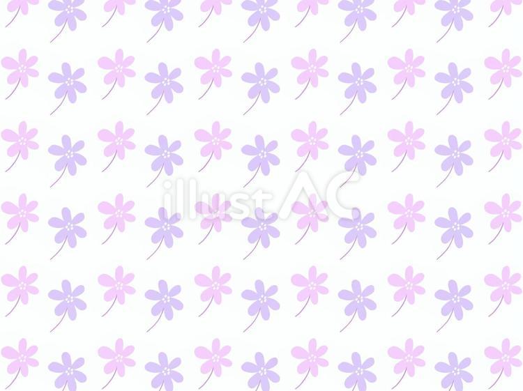 北欧風　花柄　パターン　シンプル 花,パターン,背景のイラスト素材