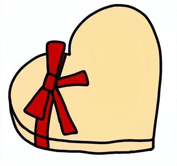 バレンタインホワイトチョコ