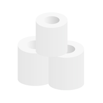 Toilet Paper, toilet roll, roll paper, paper products, JPG, PNG and EPS