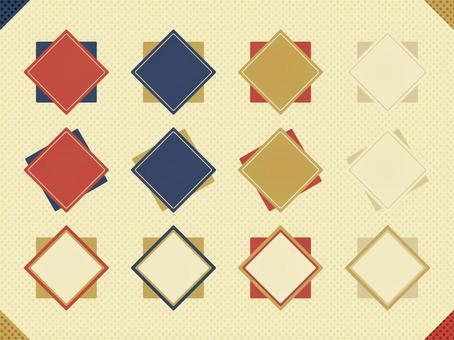 diamond frame, diamond frame, diamond, frame, rectangle,