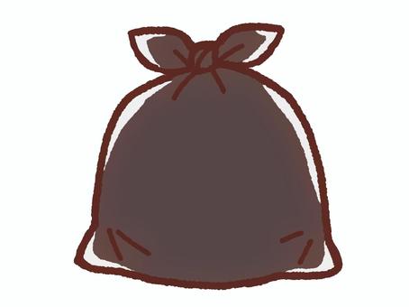 黒いゴミ袋 黒いゴミ袋 ごみ,ゴミ袋,燃えるゴミ,燃えないゴミ,袋,掃除,廃棄,生ごみ,分別,捨てるのイラスト素材