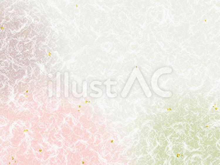 テクスチャ和紙ピンク白緑イラスト No 無料イラストなら イラストac