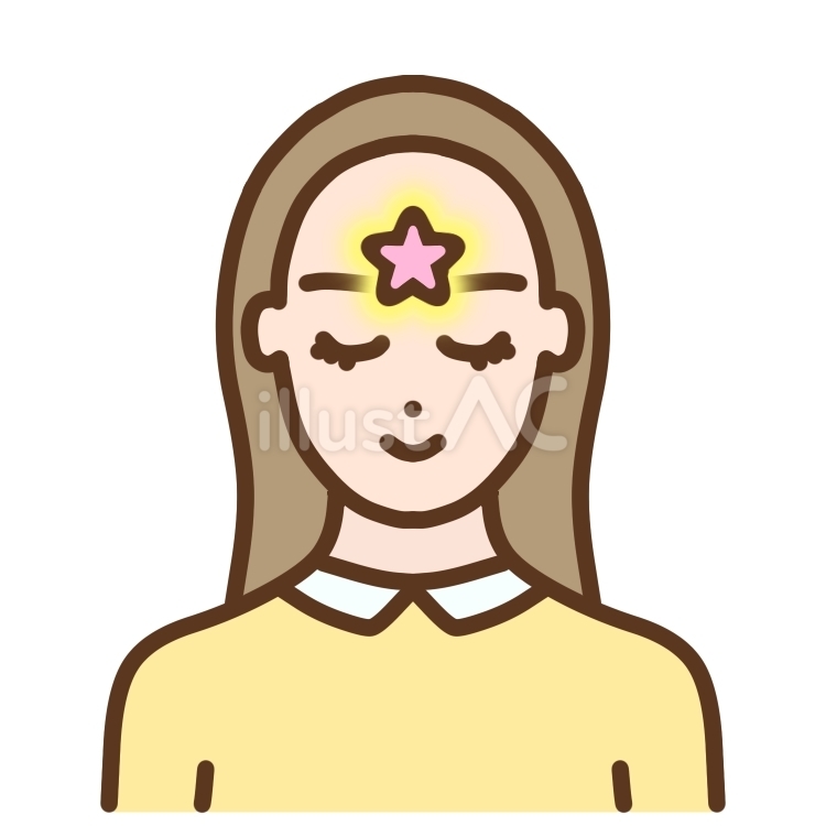 サードの愛子です。よろしくね。黄色 女性,笑顔,人物のイラスト素材