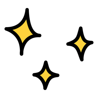 キラキラ　ピカピカ キラキラ,輝き,光,手書き風,星,マーク,反射,ピカピカ,光る,きらめきのイラスト素材