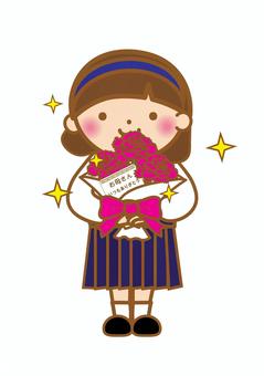 Illustration, mother's day, carnation, flower, 